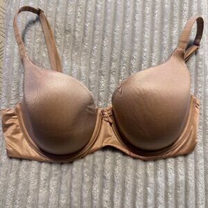 Victoria's Secret Praline Beige 36D Body By Victoria Lightly Lined Demi Bra